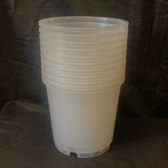 Clear Pots - 14cm (10 pack)