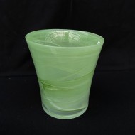 Orchid Pot - Glass (Green)