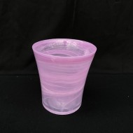 Orchid Pot - Glass (Lilac)
