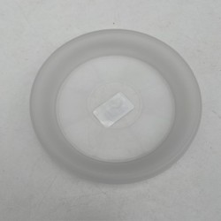 Clear Plastic Saucer - 17-21cm