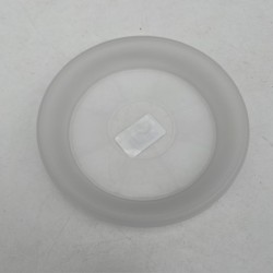 Clear Plastic Saucer - 19-21cm Clear Plastic Saucer - 19-21cm