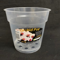 Clear Pot (Orchid Focus) - 13cm