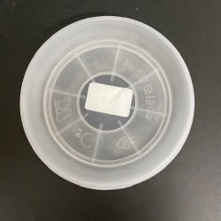 Clear Plastic Saucer - 12-15cm