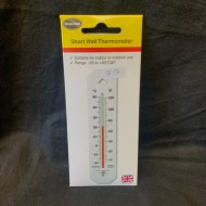 Shorter Plastic Wall Thermometer