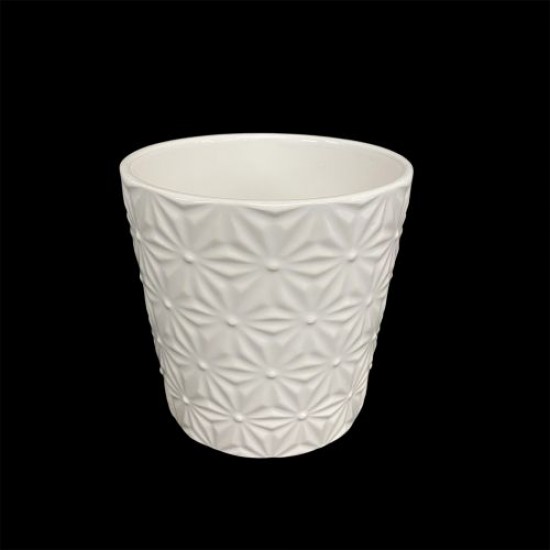 Cover Pot - White